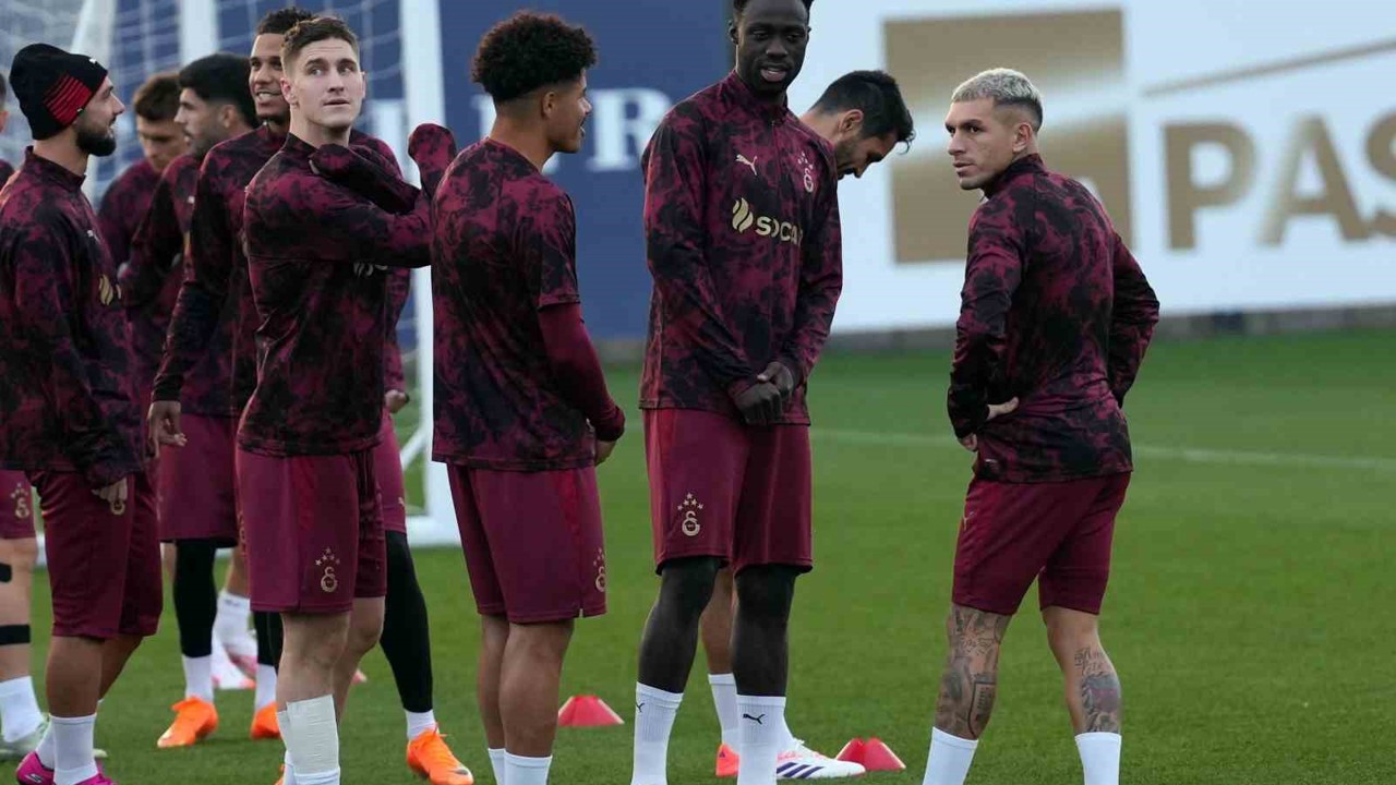 Galatasaray, Union Saint-Gilloise maçı hazırlıklarını tamamladı
