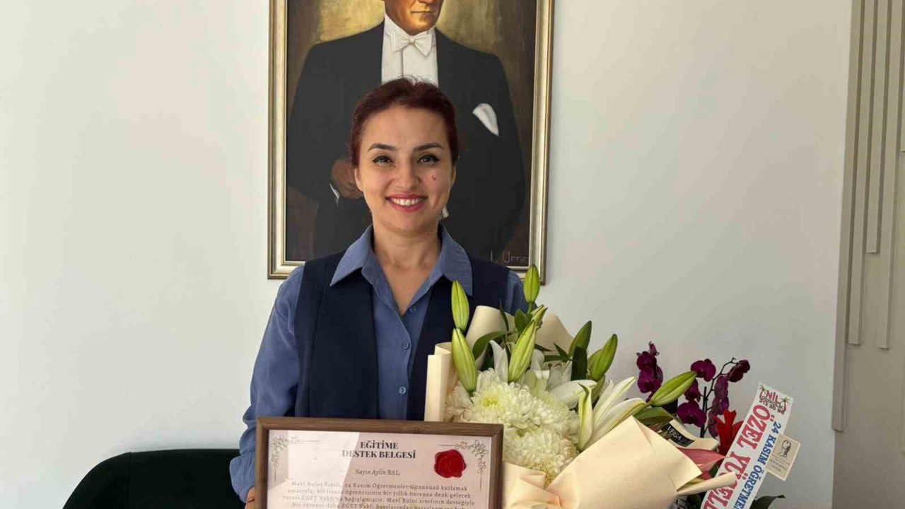 MTK Koleji 3-C sınıfı velilerinden anlamlı öğretmenler günü hediyesi
