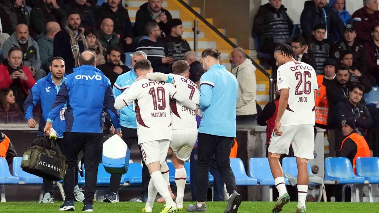 Trabzonspor’da Edin Visca sakatlandı
