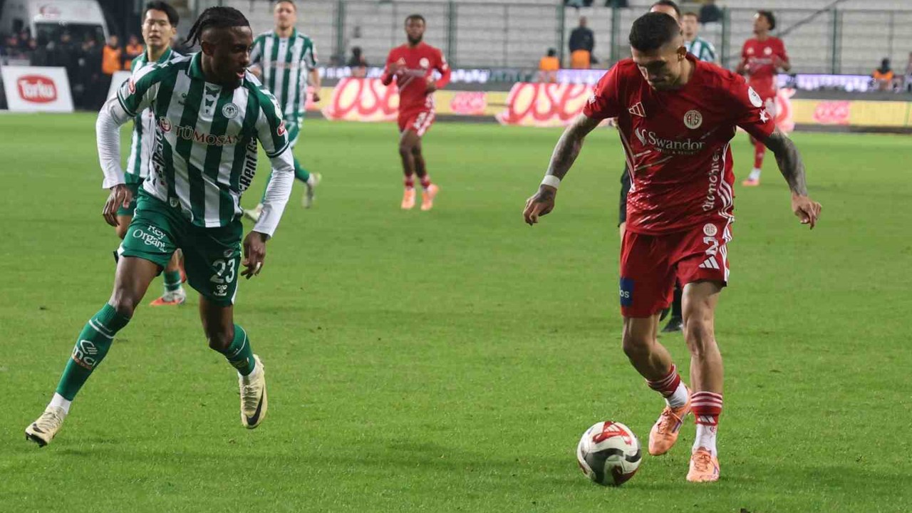Trendyol Süper Lig: Konyaspor: 0 - Antalyaspor: 0 (Maç sonucu)
