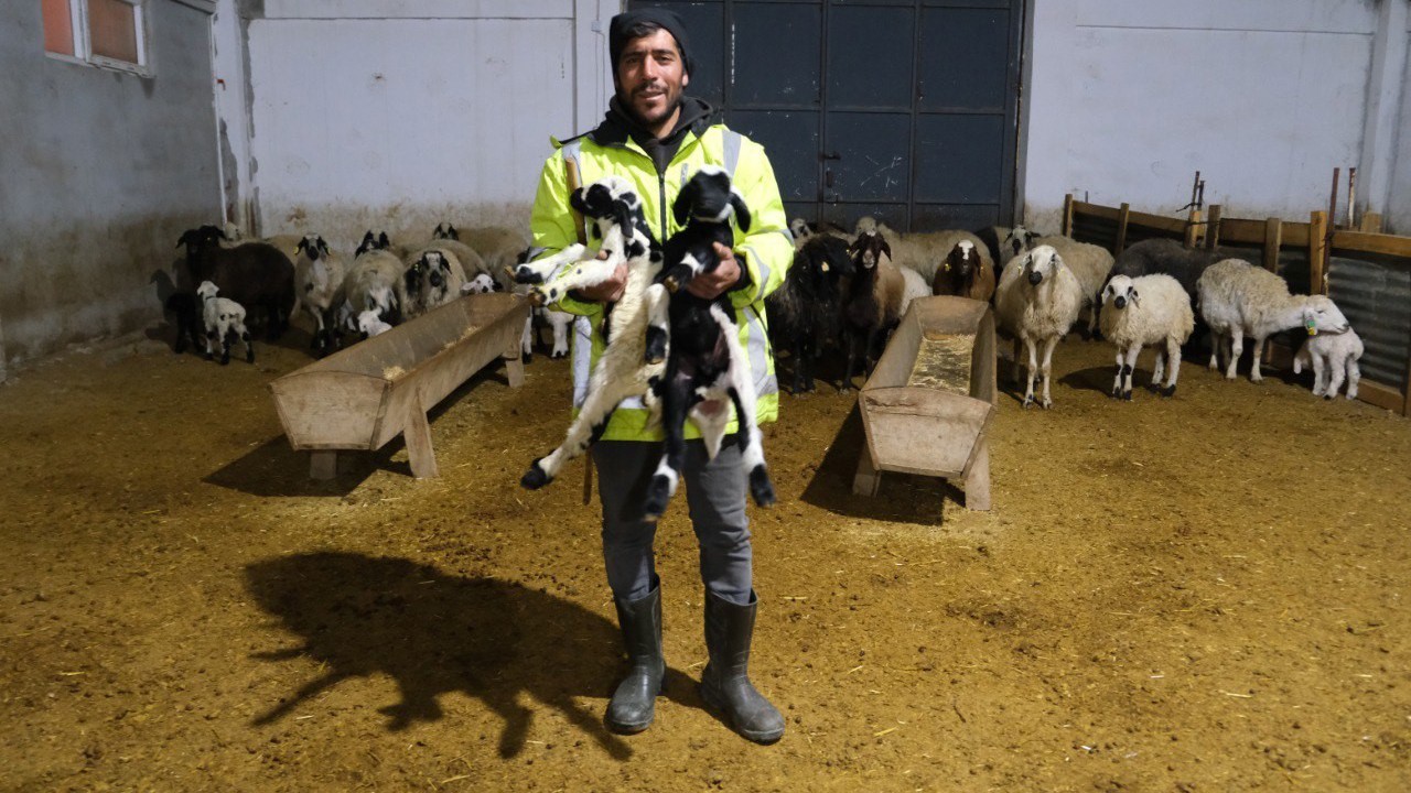 Erzincanlı üretici yüzde 50 hibe desteğiyle 8 milyon TL’lik çiftlik kurdu
