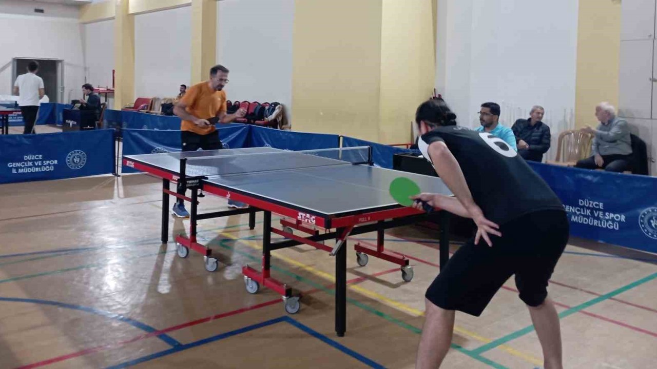 Masa tenisinde şampiyonlar belli oldu
