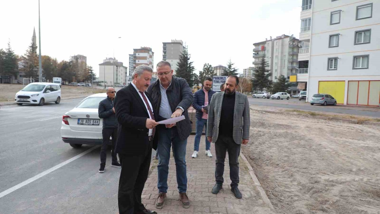 Melikgazi Belediyesi’nden 30 Ağustos Mahallesi’ne yeni park
