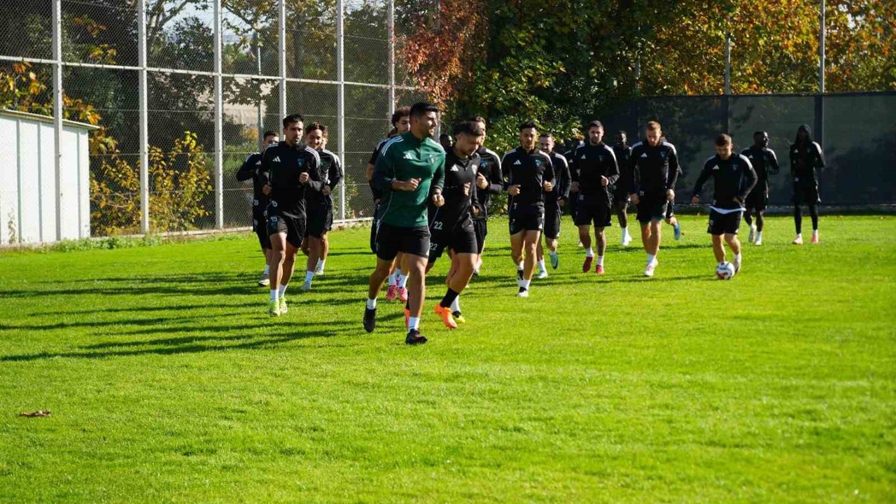 Kocaelispor, Gençlerbirliği maçına hazırlanıyor
