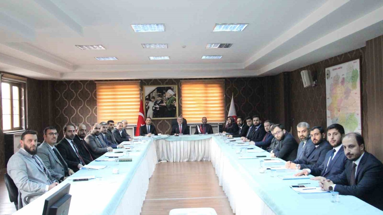 Erzurum’da ilçe müftüleri buluşması
