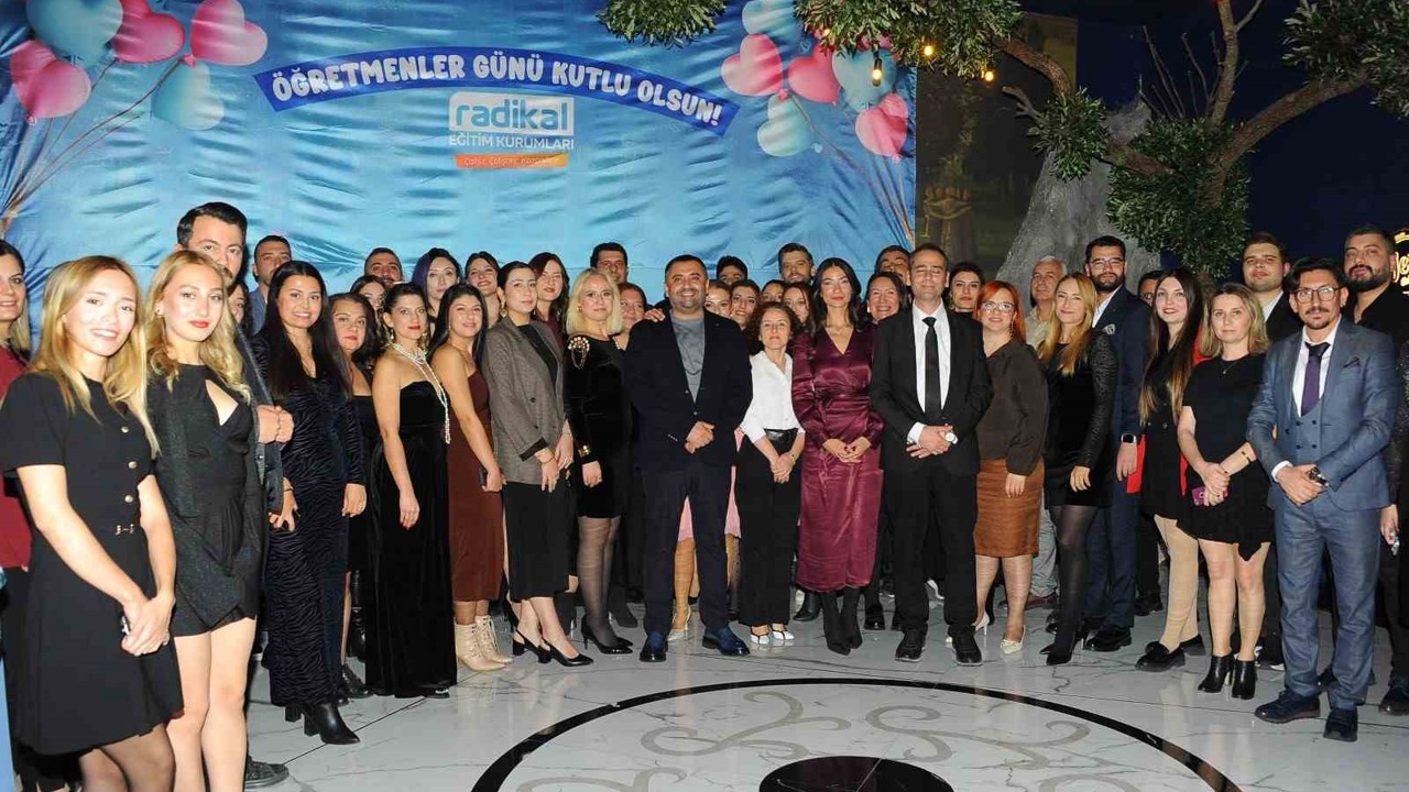 Radikal Eğitim Kurumları, Öğretmenler Günü davetinde buluştu
