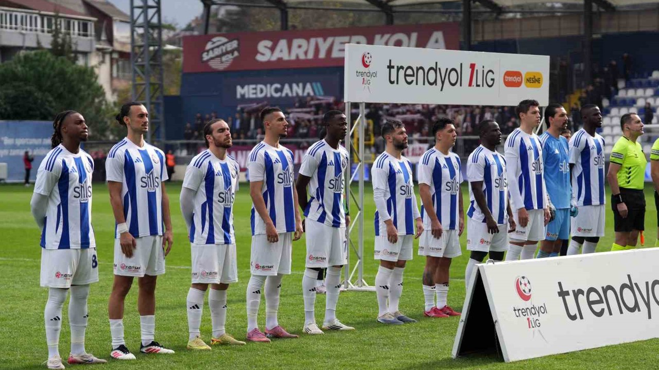 Trendyol 1. Lig: Sarıyer: 1 - Bandırmaspor: 0
