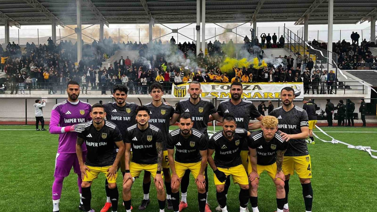 Bitlis 1916 Futbol Spor Kulübü namağlup yoluna devam ediyor
