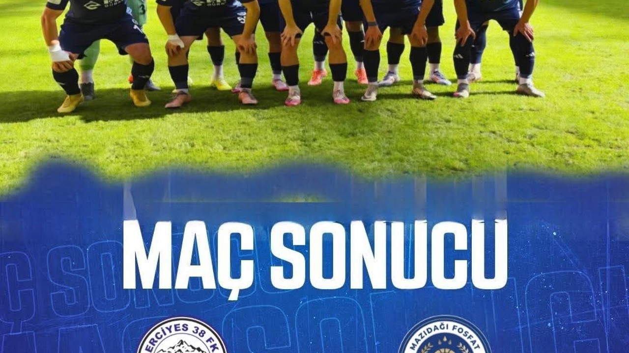 Mazıdağı Fosfatspor, Erciyes 38 FSK ile berabere kaldır
