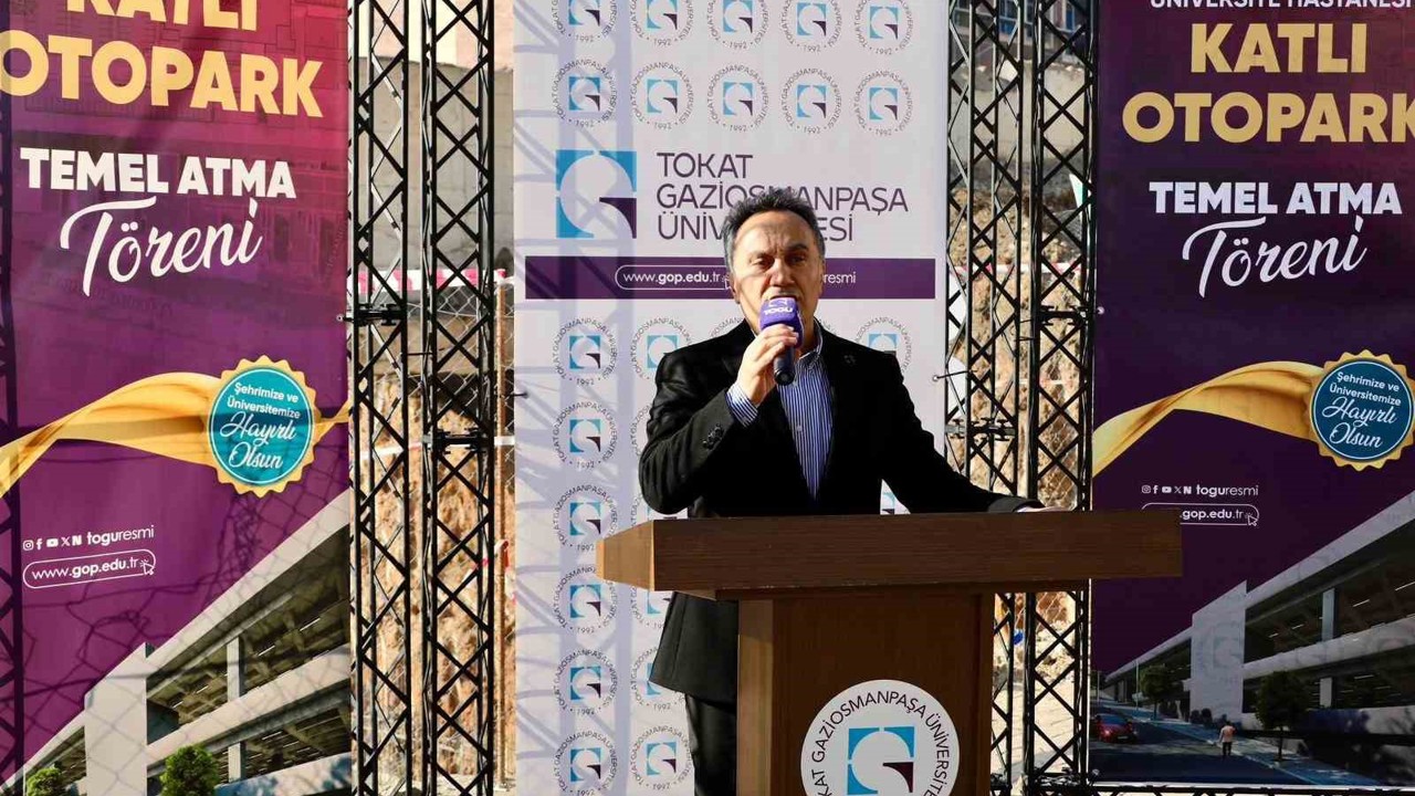 TOGÜ’de 4 katlı 500 araçlık otoparkın temeli atıldı
