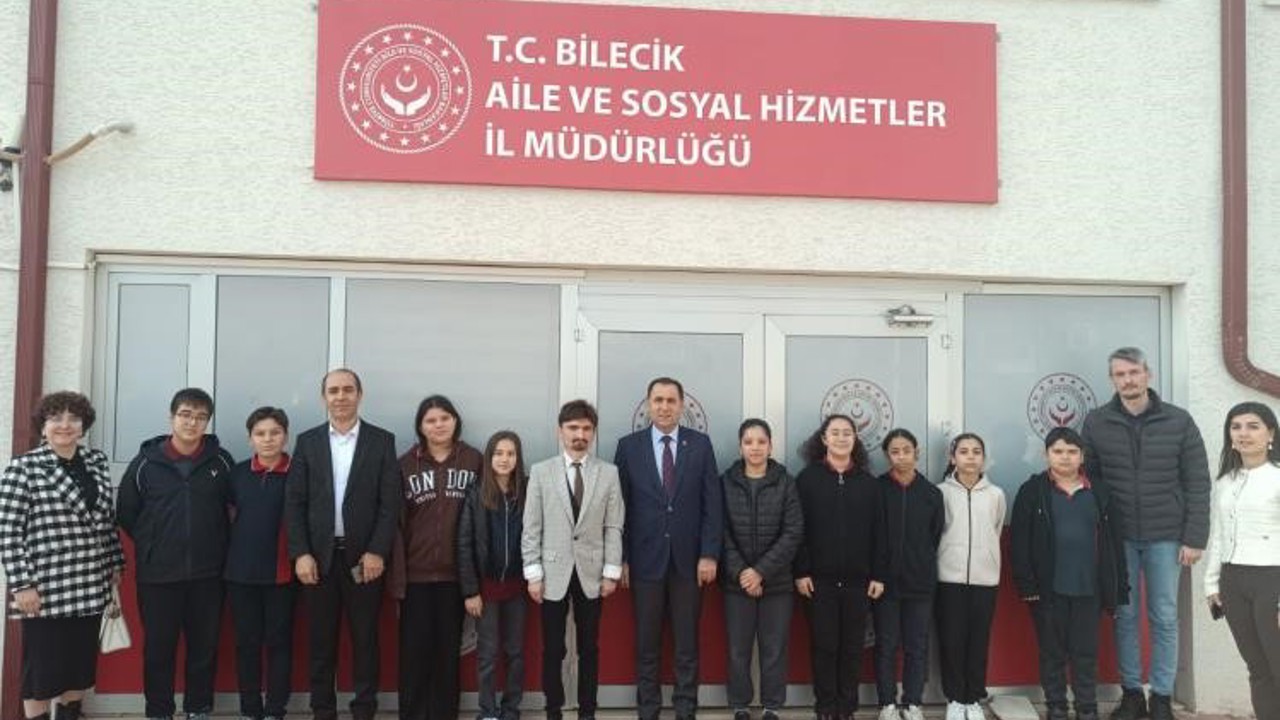 Bilecik’te öğrenciler sosyal hizmetleri yerinde inceledi
