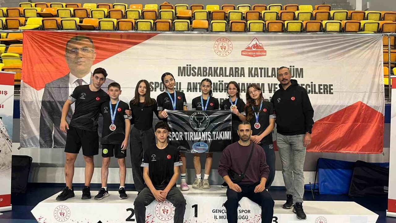 Aydınlı sporculardan Türkiye Kupası’nda tarihi başarı
