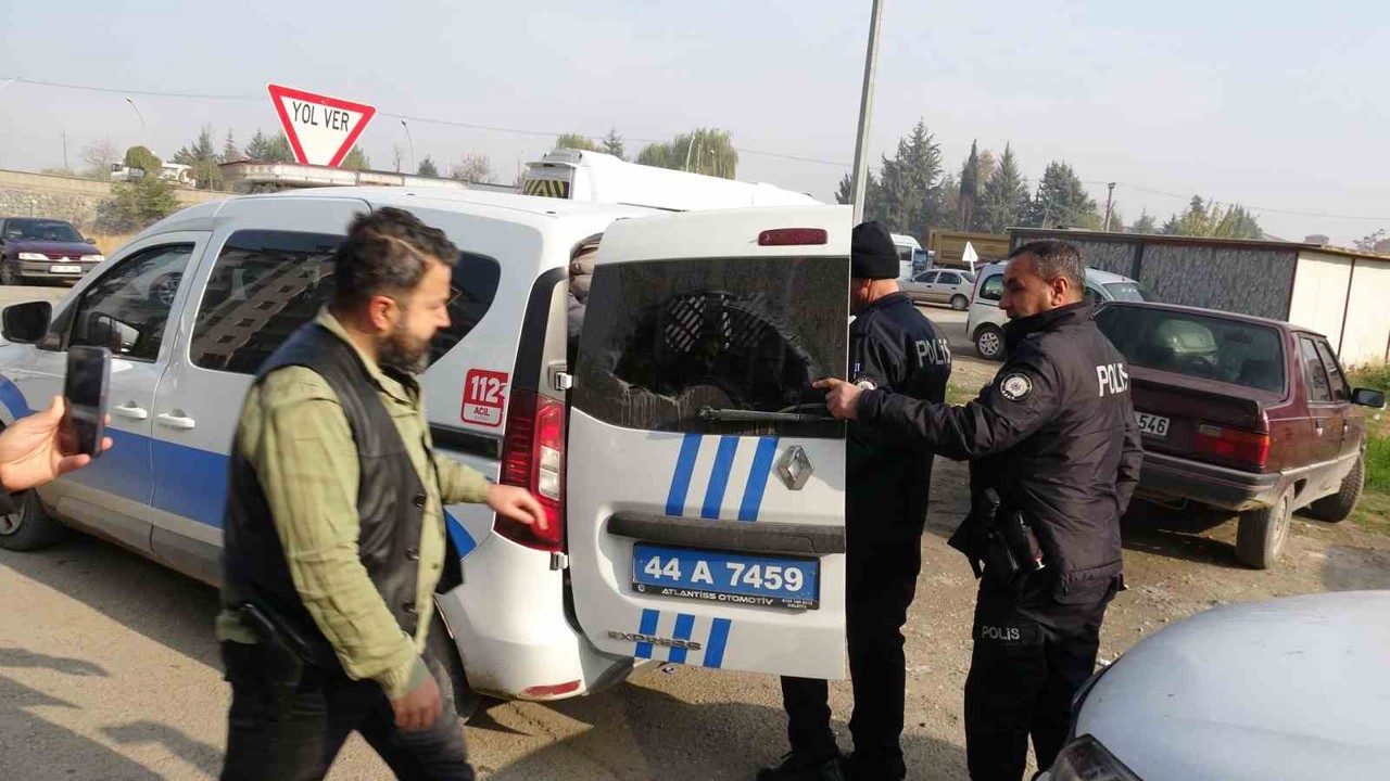 Malatya’da film sahnelerini aratmayan kovalamaca
