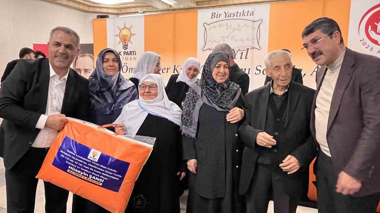 AK Parti Batman İl Başkanlığından "Bir ömre bedel 40 yıl" buluşması
