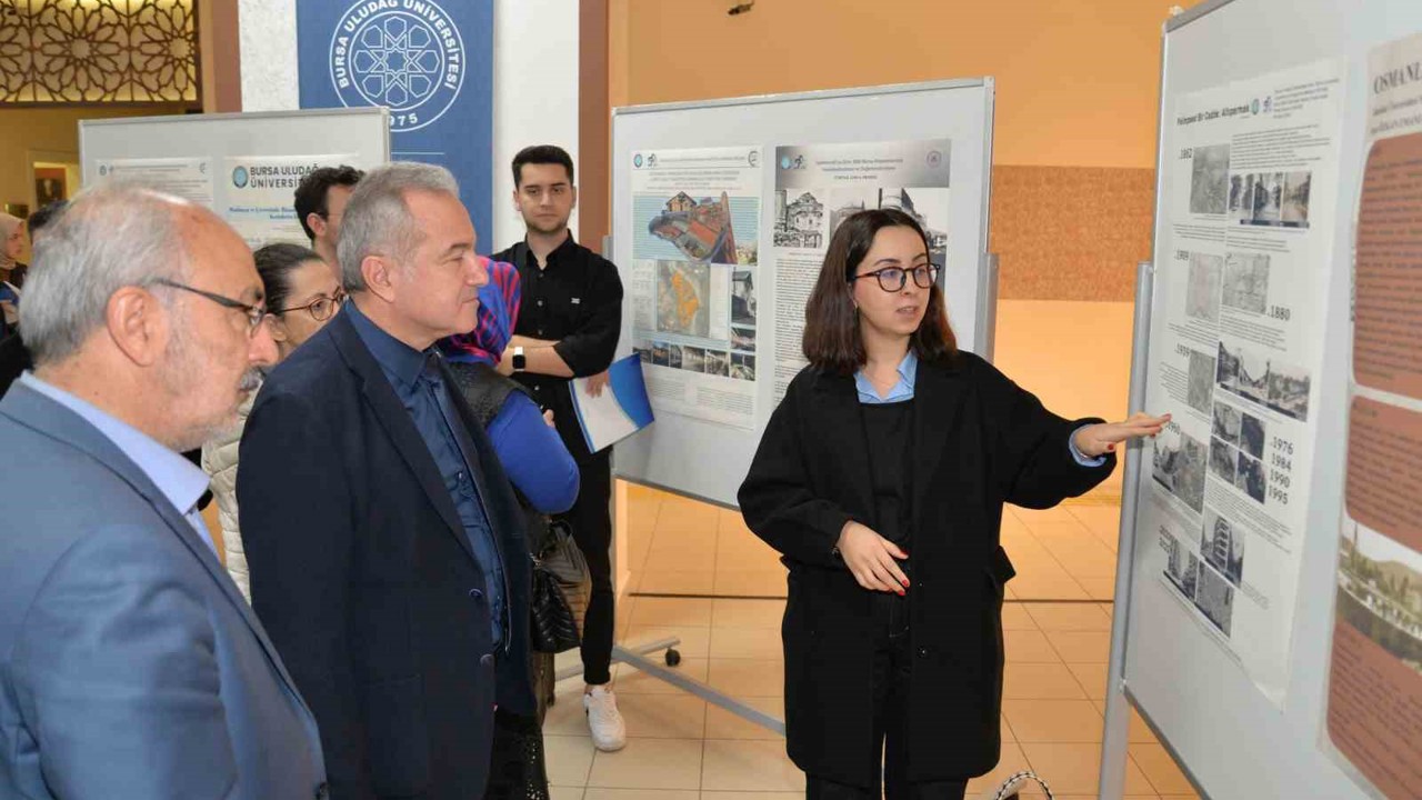 Bursa kent tarihi çalışmaları BUÜ’de sergilendi
