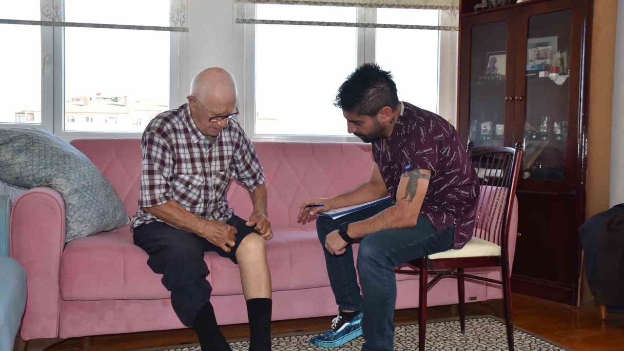 Atakum’da 225 aileye evde bakım desteği

