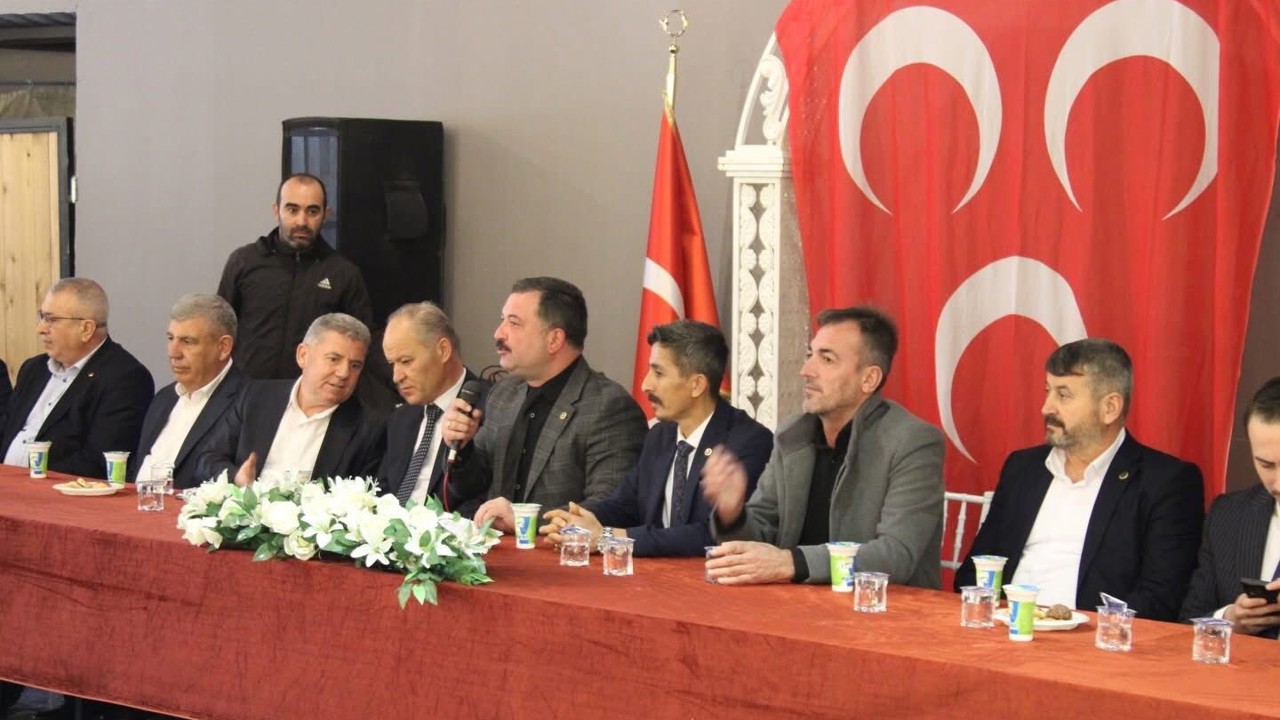 Gönen Çayı’ndaki kirlilik tartışması MHP toplantısına damga vurdu
