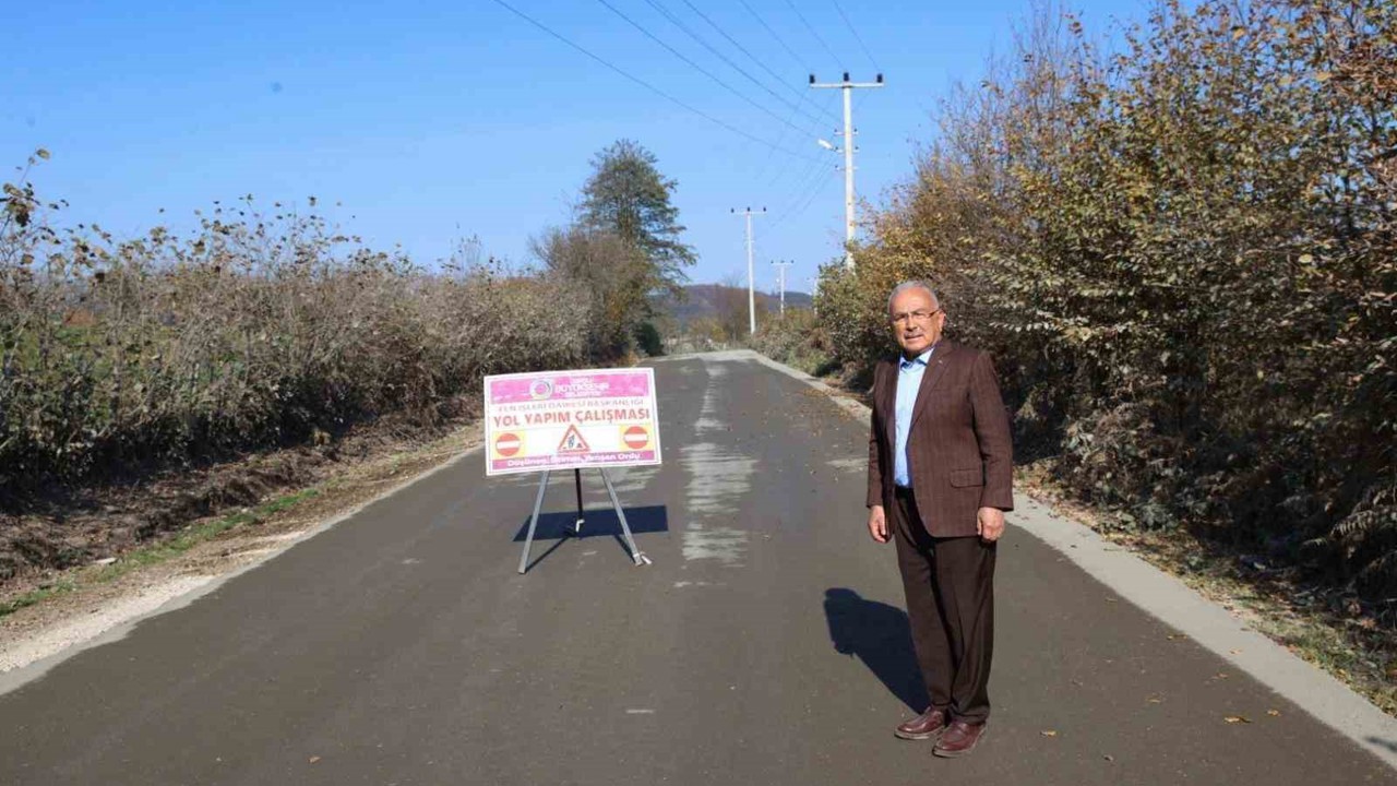 Büyükşehir’den Ordu genelinde yol seferberliği
