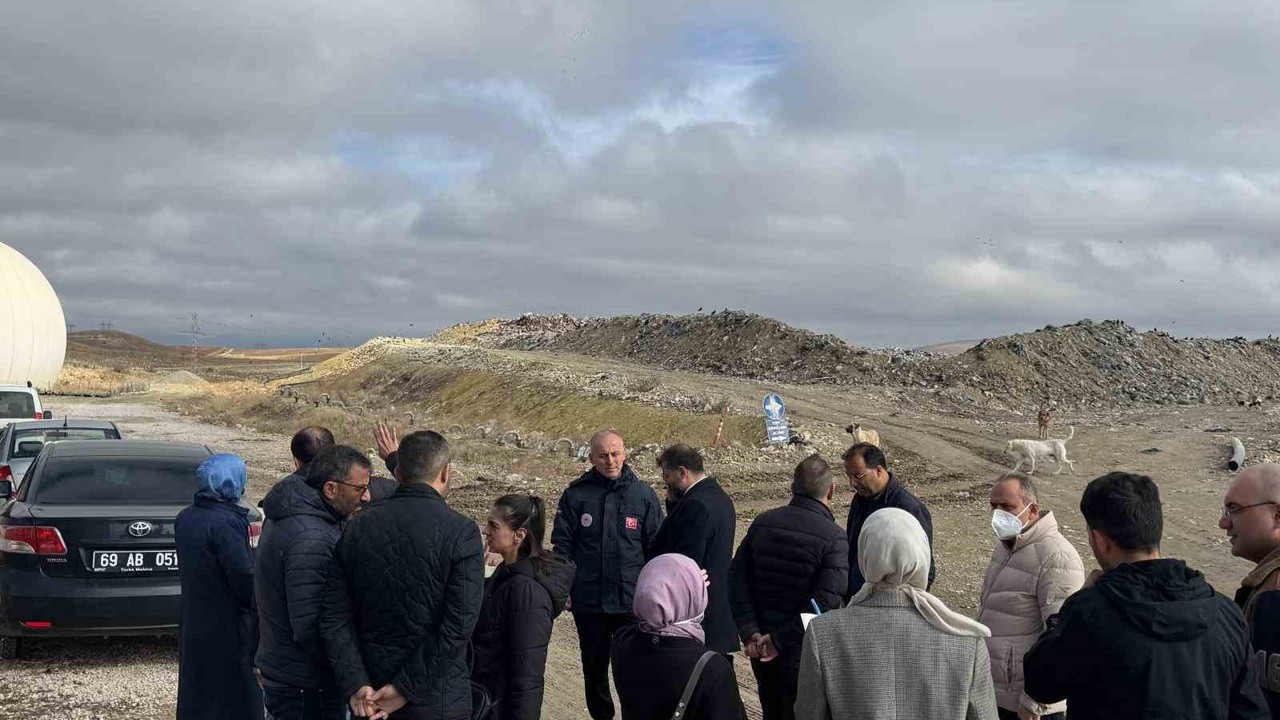 Bayburt’ta katı atık ve ambalaj atığı tesislerinde denetim yapıldı
