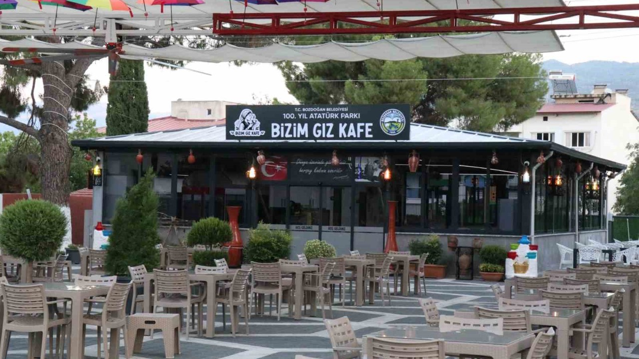 Bozdoğan Belediyesi’nin kafesi vatandaşların tercihi oldu
