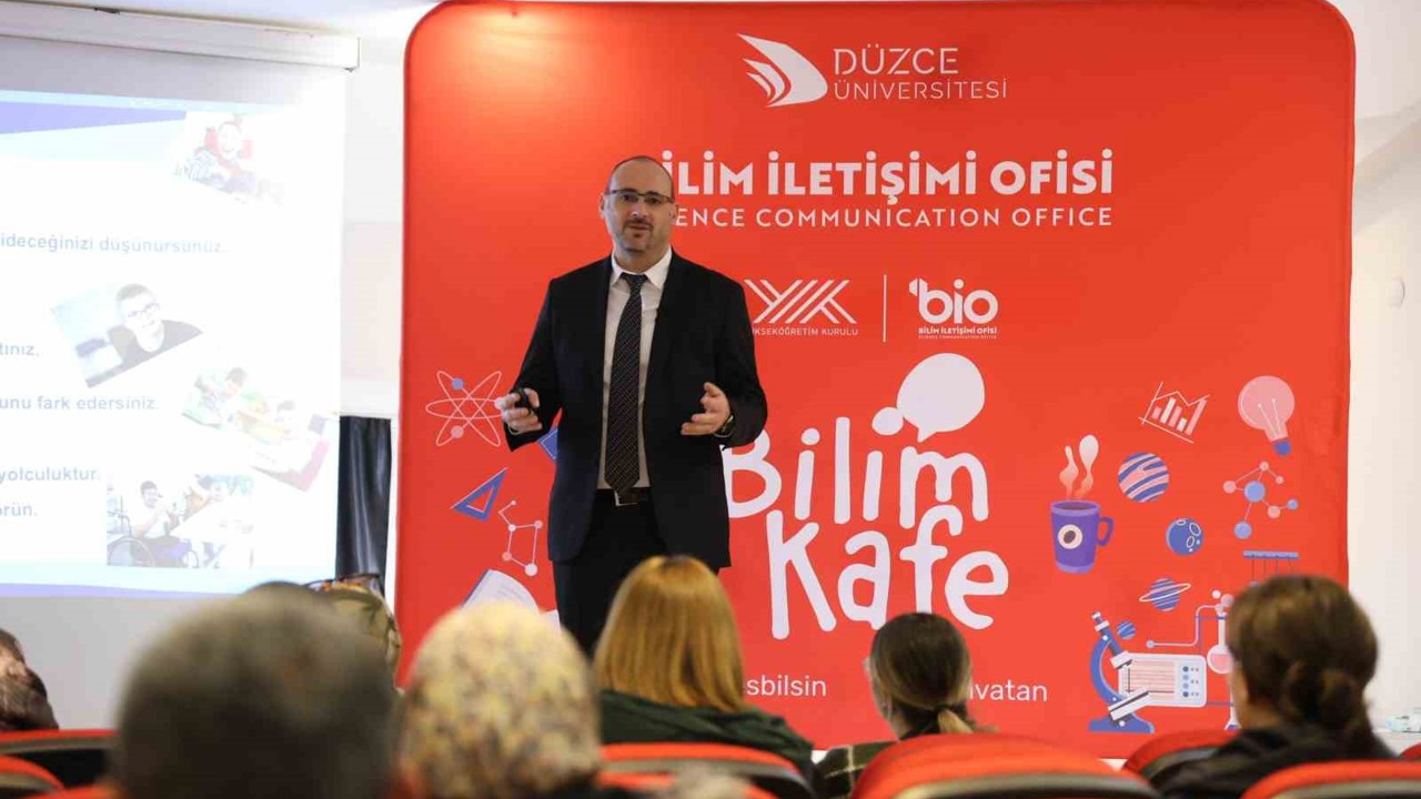 Bilim Kafede özel çocuklar konusu konuşuldu
