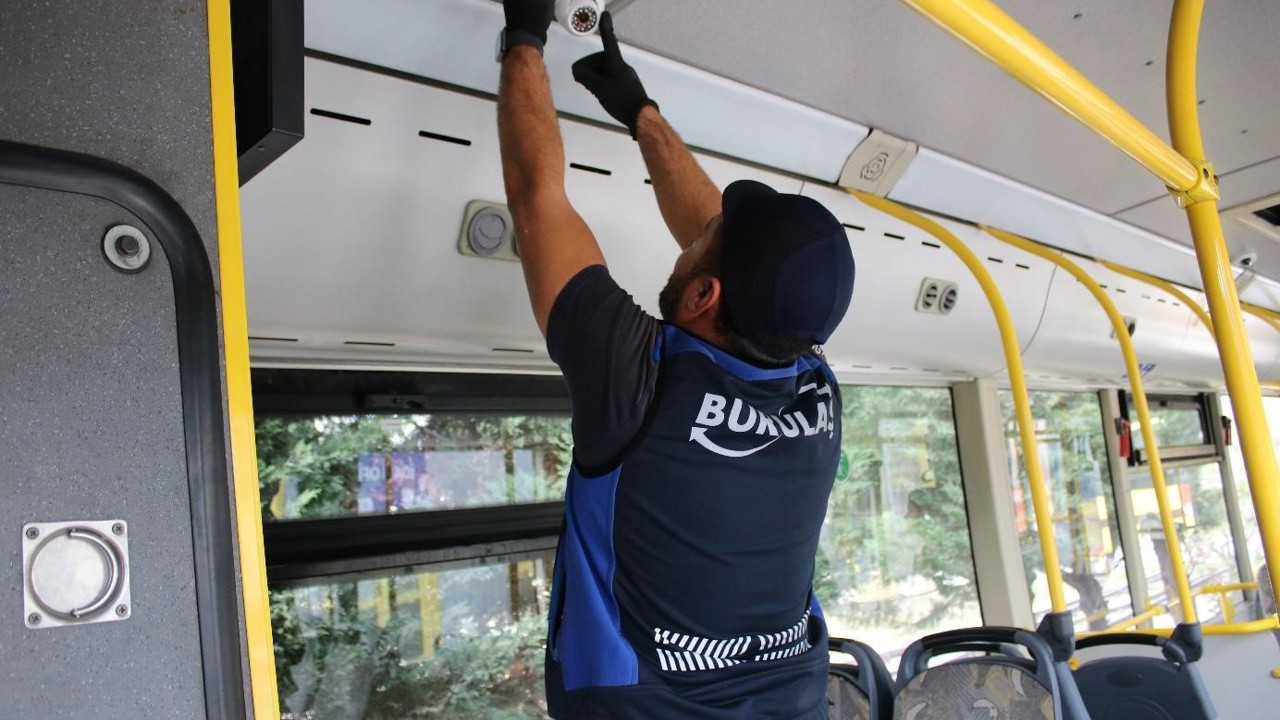 Bursa’da otobüsler daha da güvenli
