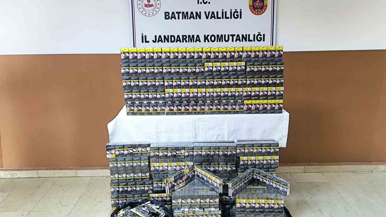 Batman’da kaçakçılık operasyonu
