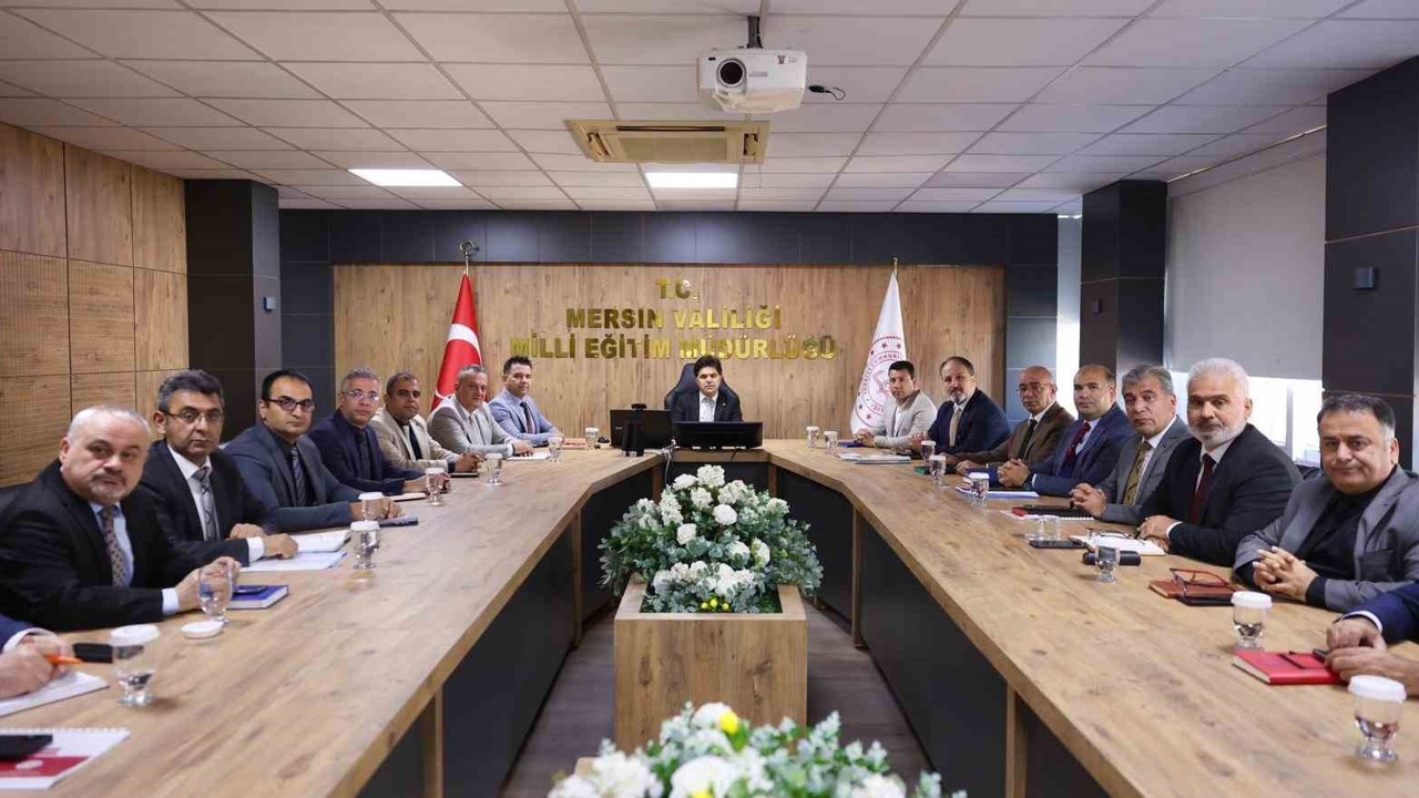 Mersin’de eğitim gündemi masaya yatırıldı
