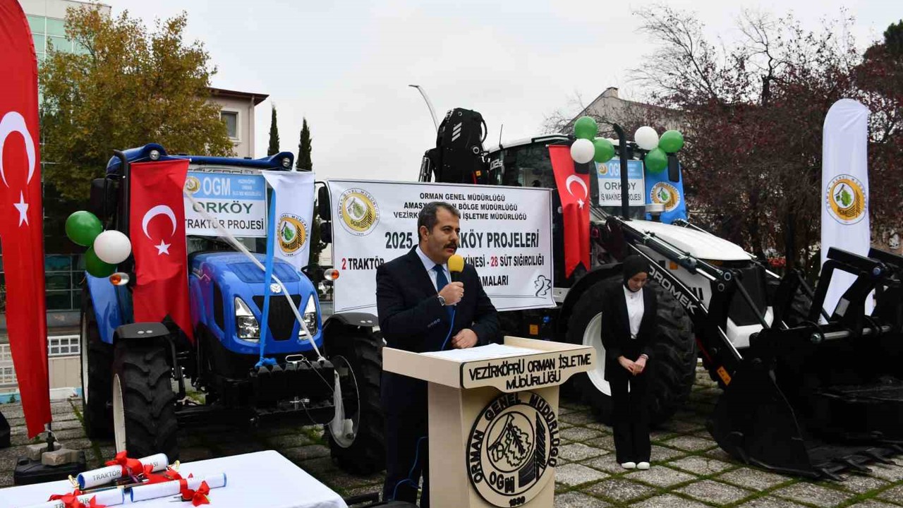 Vezirköprü’de orman köylüsüne destek
