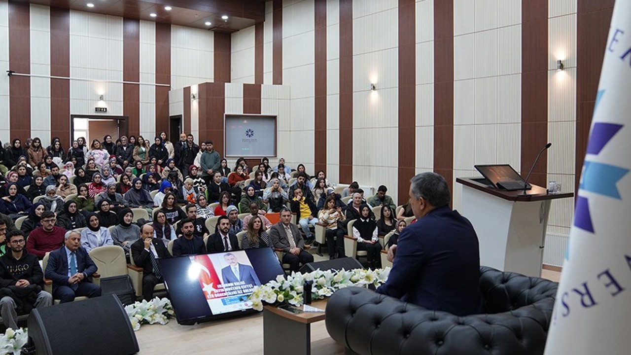 Erzurum Valisi Mustafa Çiftçi, Erzurum Teknik Üniversitesi öğrencileri ile buluştu

