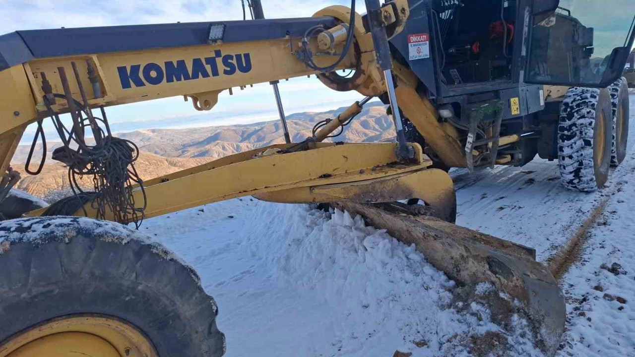 Elazığ İl Özel İdaresi karla mücadele sezonunu başlattı
