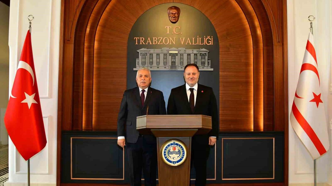 KKTC Meclis Başkanı Ziya Öztürkler Trabzon’da
