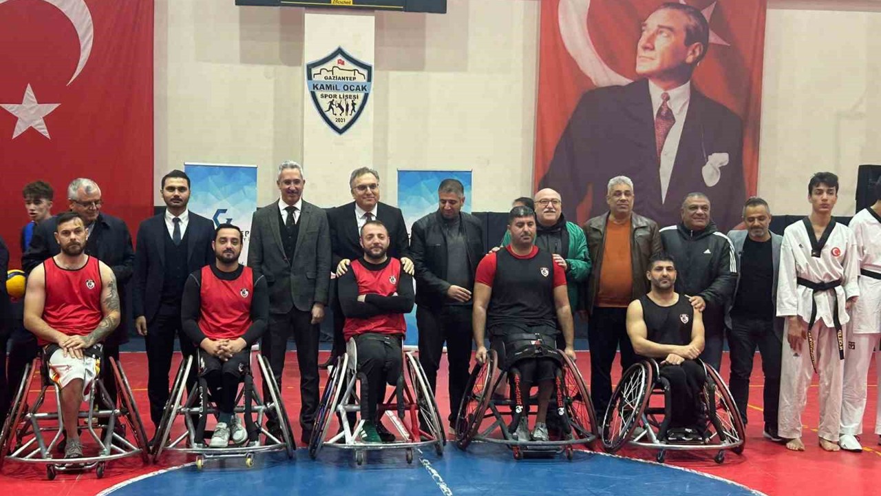 Gaziantep’te 3 Aralık Dünya Engelliler Günü’nde spor dolu anlamlı etkinlik
