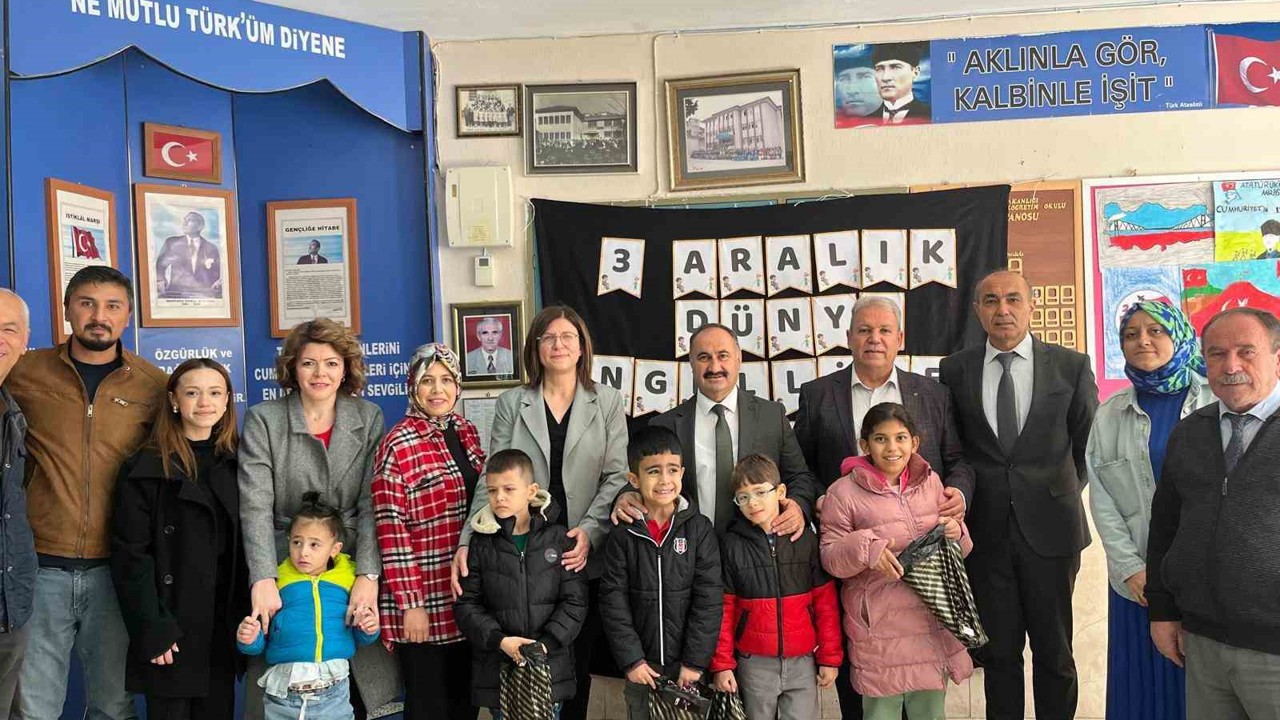 Buldan Milli Eğitim özel öğrencileri unutmadı
