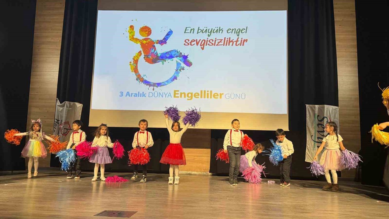 Özel öğrenciler gönüllerince eğlendi
