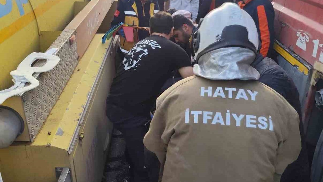 Antakya’da trafik kazası: 1 yaralı
