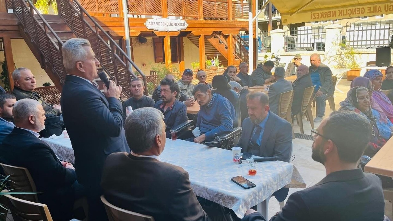 Tarsus’ta ‘cami-engelli’ buluşması
