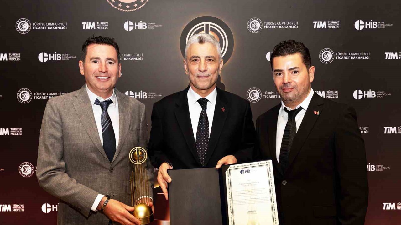 Bursa Kebap Evi’ne ‘Hizmet İhracatı Şampiyonu’ ödülü
