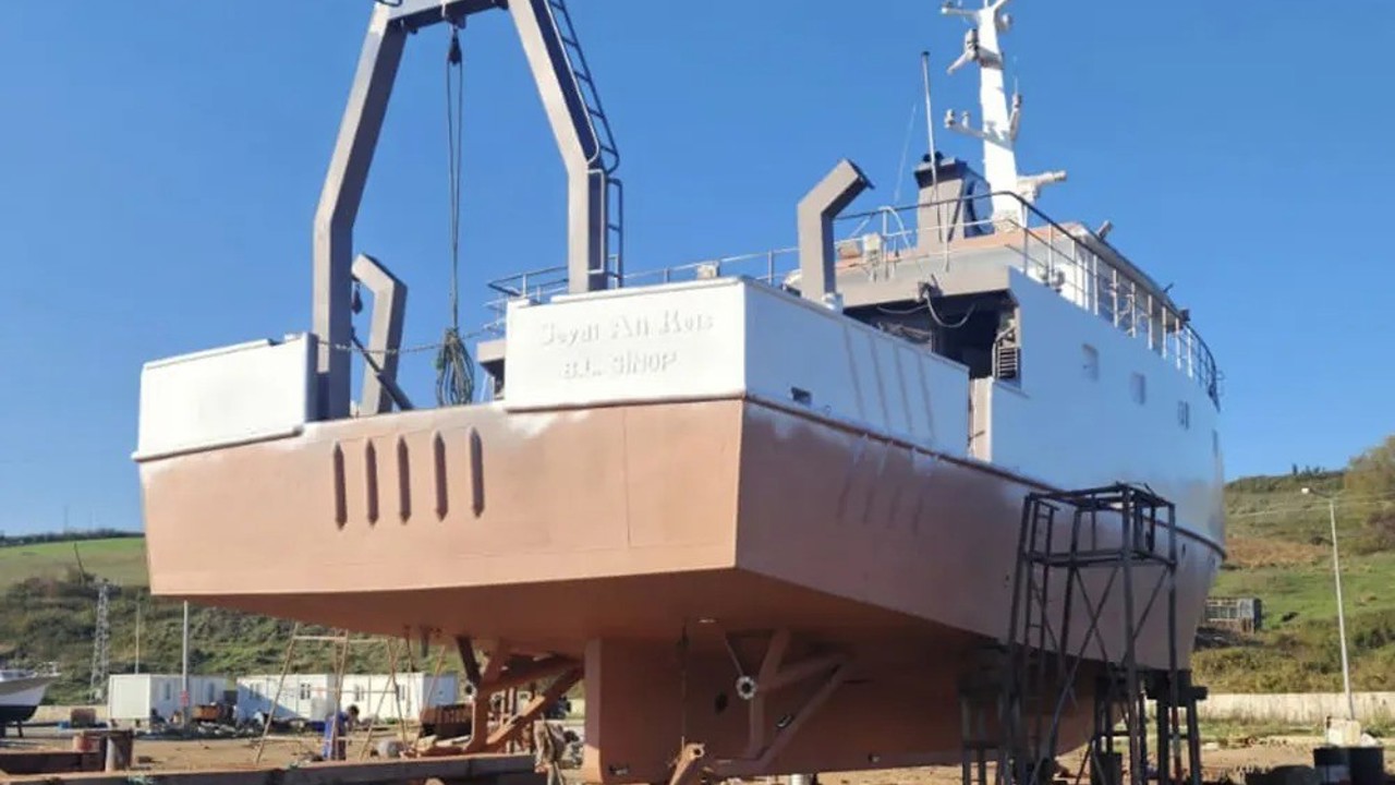 Seydi Ali Reis Gemisi teknik yenileme için karaya alındı
