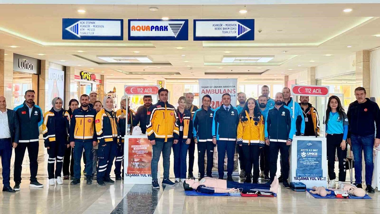 Mardin’de Acil Sağlık Hizmetleri Haftası etkinlikleri
