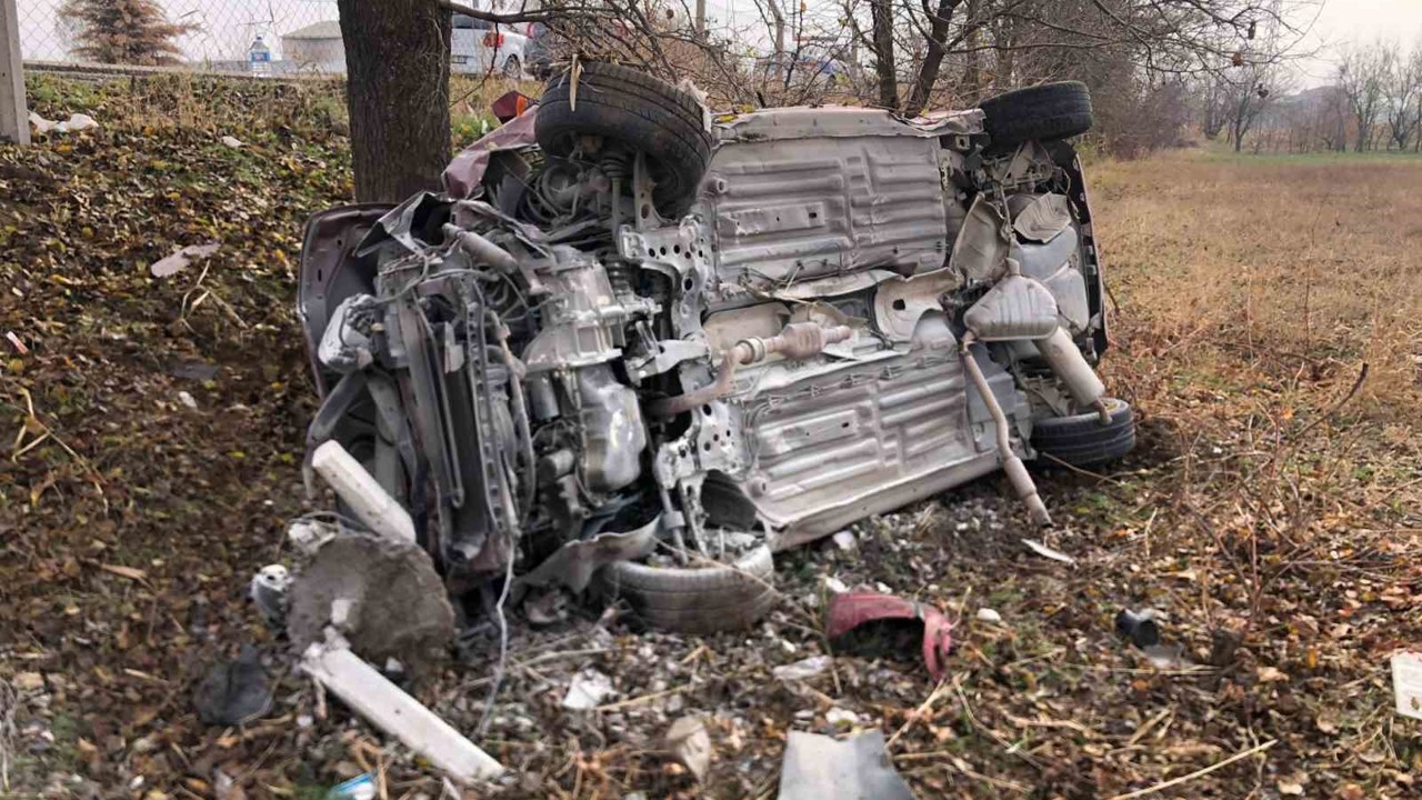 Elazığ’da trafik kazası: 1 yaralı
