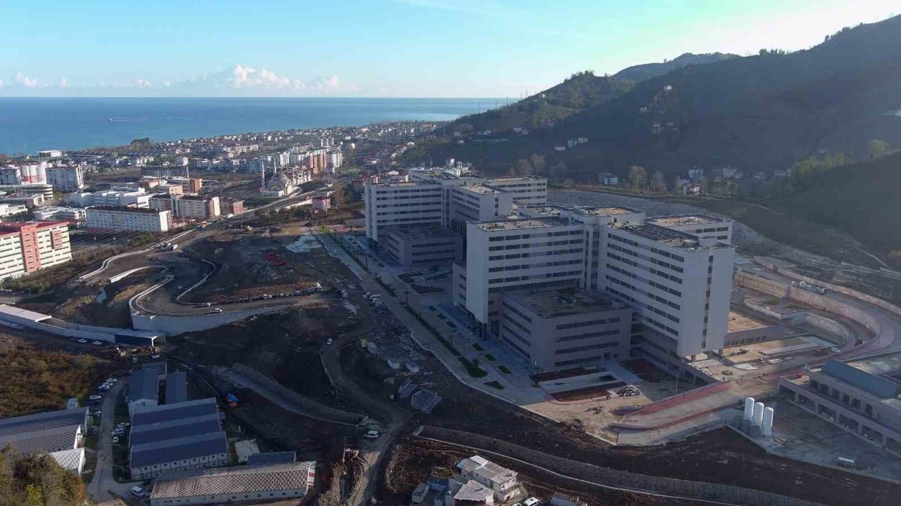 Ordu Şehir Hastanesi’nin altyapı çalışmaları tamamlandı
