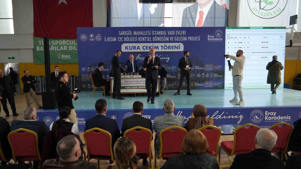 Gaziosmanpaşa’da kentsel dönüşüm heyecanı: Hak sahiplerinin daireleri belirlendi
