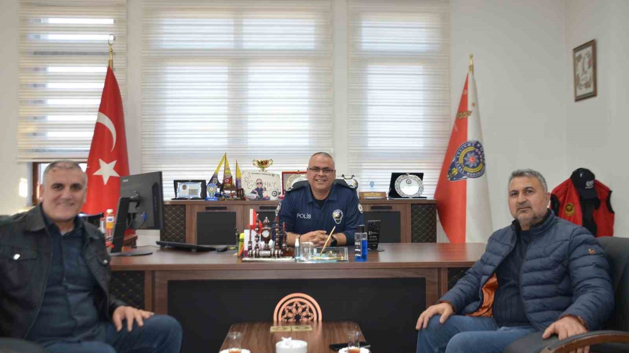 Bulanıklı gazetecilerden Emniyet Müdürü Arlı’ya ziyaret
