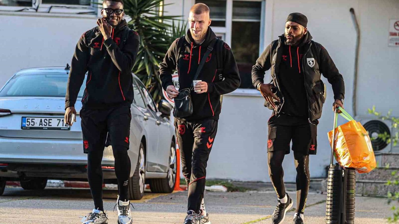 Samsunspor, Galatasaray maçının hazırlıklarını tamamladı
