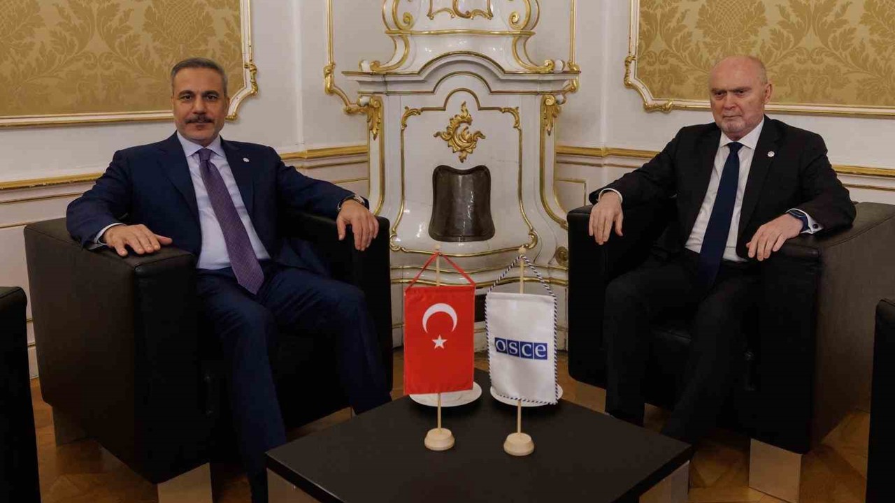 Bakan Fidan, AGİT Genel Sekreteri Sinirlioğlu ile görüştü
