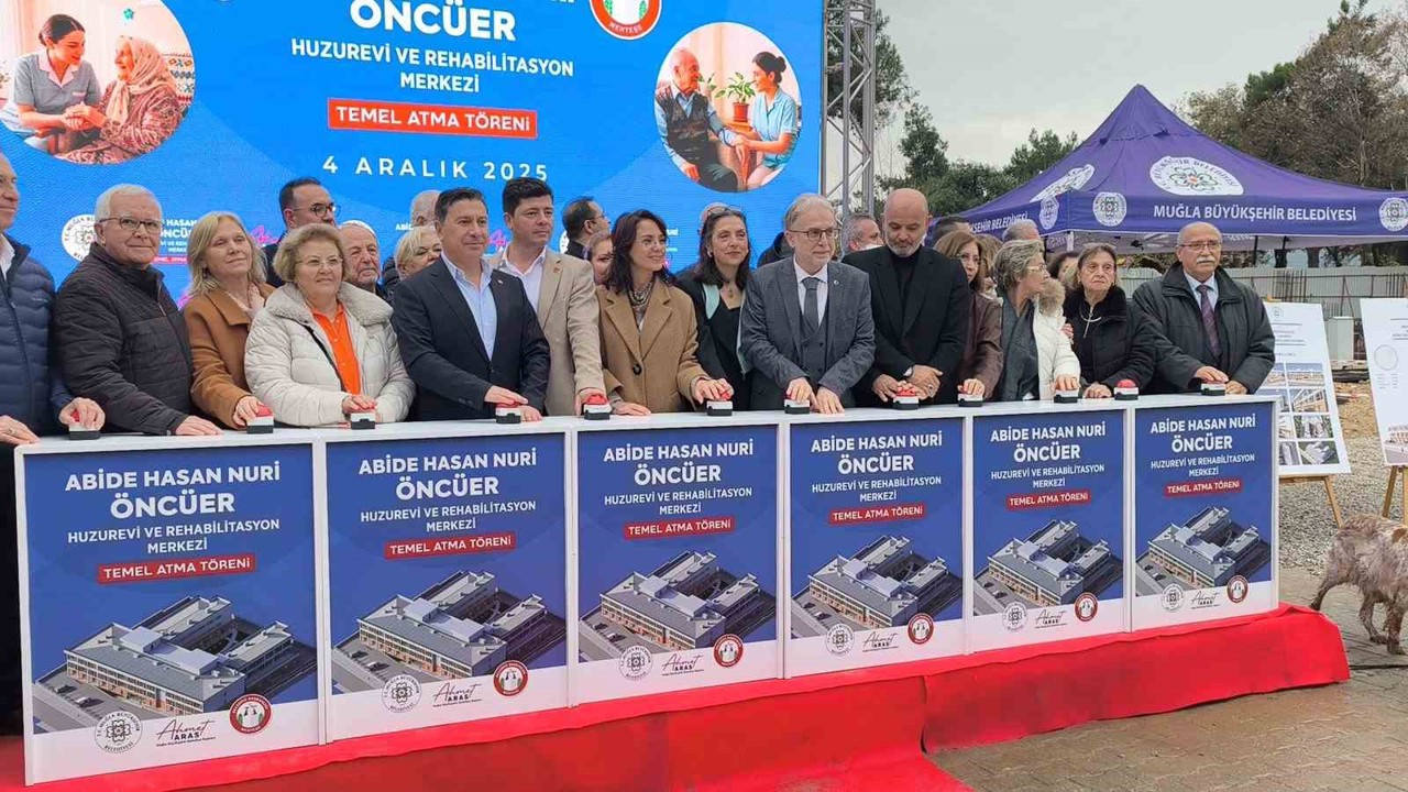 Hasan Nuri ve Abide Öncüer Huzurevi’nin temeli dualarla atıldı
