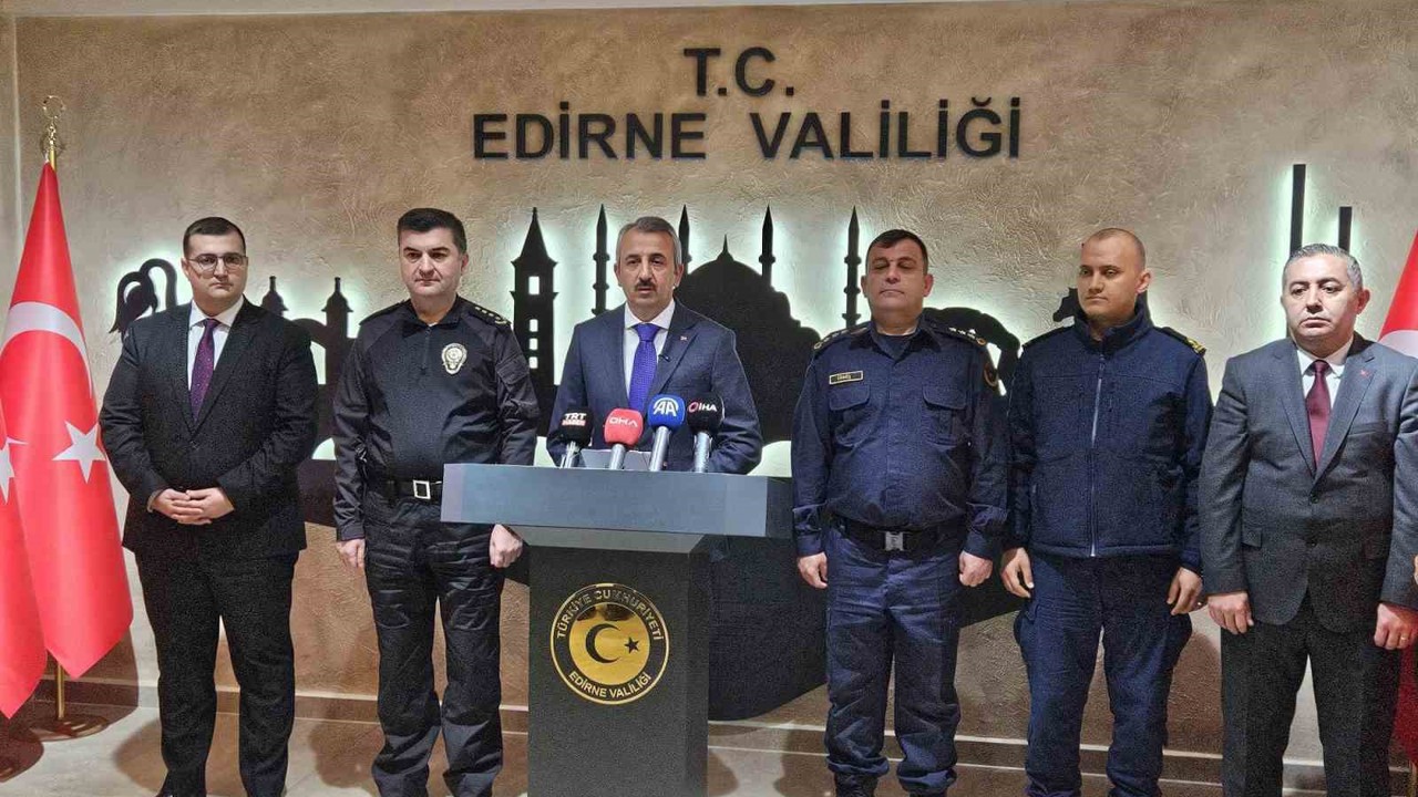 Vali Sezer: "Edirne’de 10 ayda bin 414 kişi yakalandı, motosiklet kazaları arttı"
