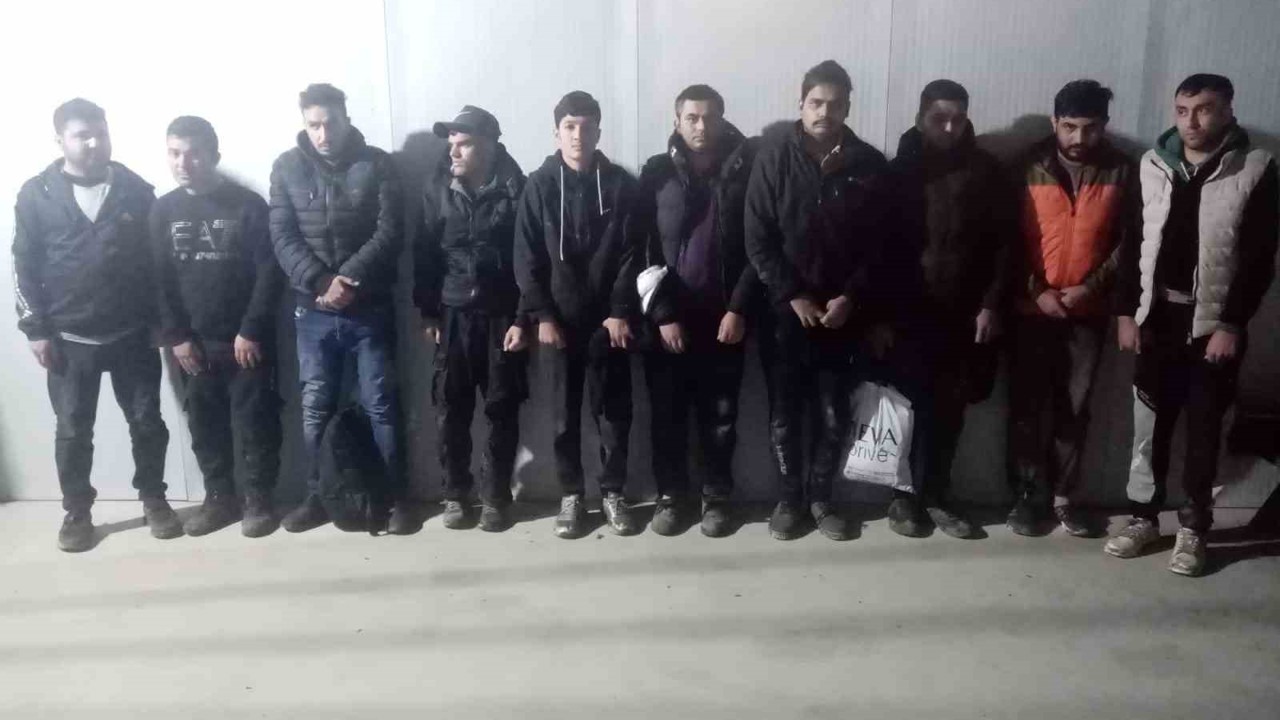 Edirne’de 20 kaçak göçmen sınırda yakalandı
