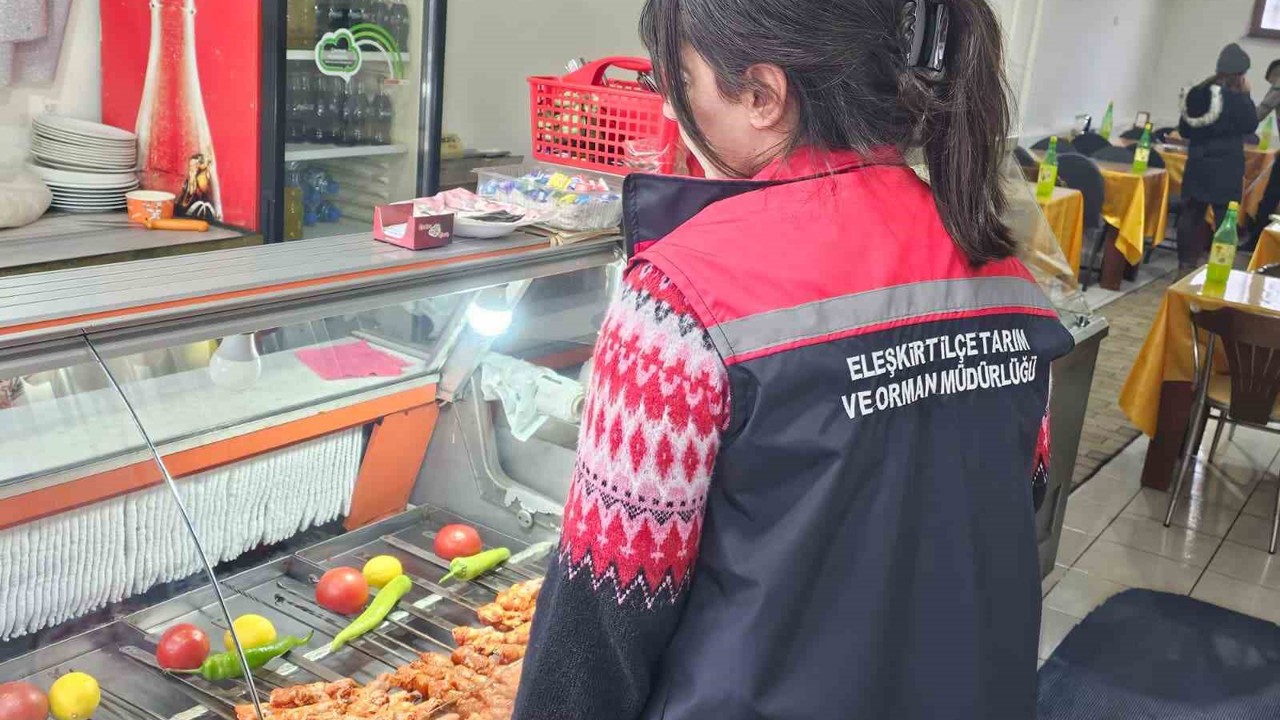 Ağrı’da gıda güvenliği çalışmaları kapsamında 750 işletme kontrolden geçti
